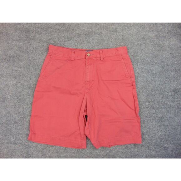 Polo‎ Ralph Lauren Prospect Shorts Mens 36 Red Chino Cotton Flat Front Casual - Picture 2 of 11